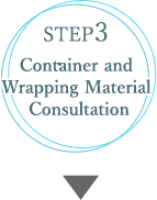 STEP 3 Container and Wrapping Material Consultation